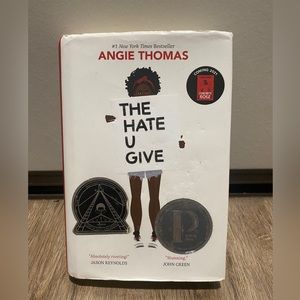 “The Hate You Give” hard cover book